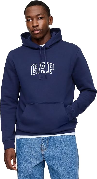 GAP Men's Logo Pullover Hoodie
