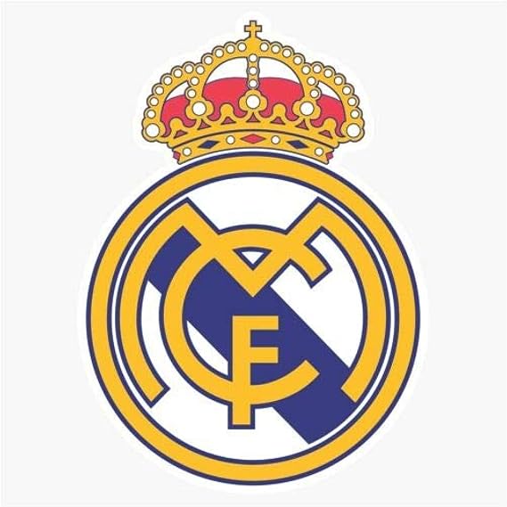Fc Real Madrid UEFA - Sticker Graphic - Auto, Wall, Laptop, Cell, Truck Sticker for Windows, Cars, Trucks
