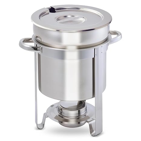 Winco 207 Stainless Steel Soup Warmer, 7-Quart, Medium