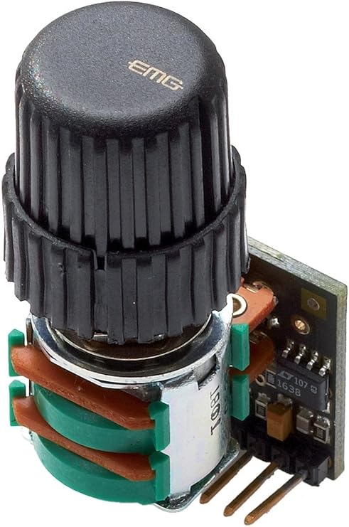 EMG BTC System 2-Pickup 3-Knob 2-Band Vol - Bl - Treb/Bass Stack
