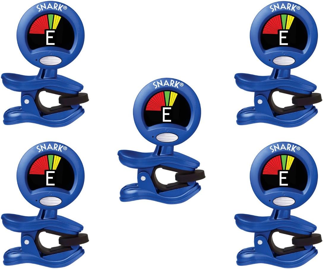 Snark SN1X Clip on Tuner Enhanced SN-1 Bundle x 5