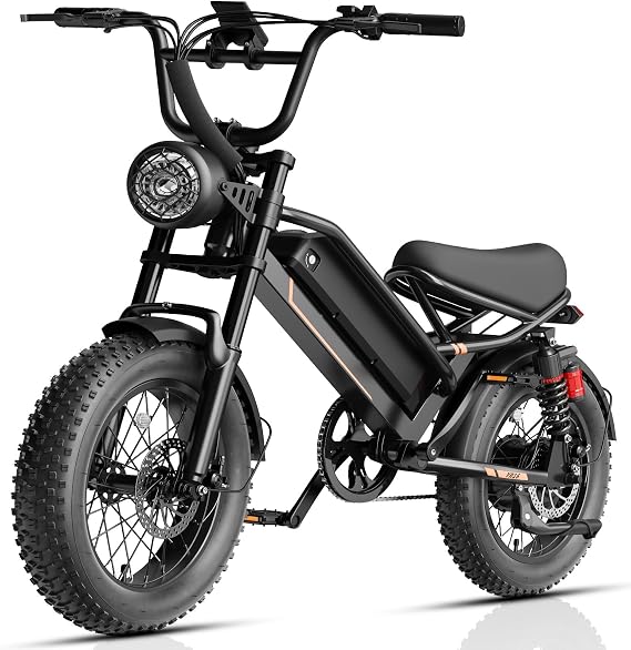 Electric Bike for Adults Teens,3000W/2000W Peak Electric Dirt Ebike,20"/16"*4 Fat Tire E Bike,All Terrain 32/28MPH Top Speed,Ebike Up to 55-80 Miles Range,Bicicleta Electrica para Adultos