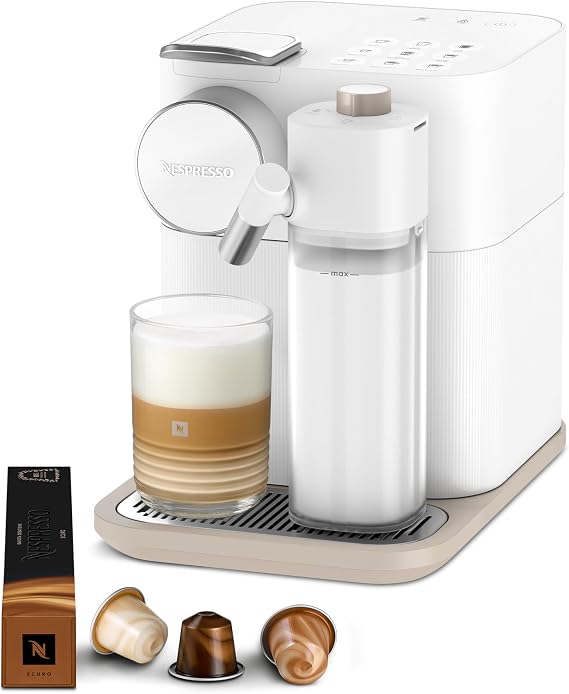 Nespresso F541 Gran Latissima Süt Çözümlü Kahve Makinesi, Beyaz