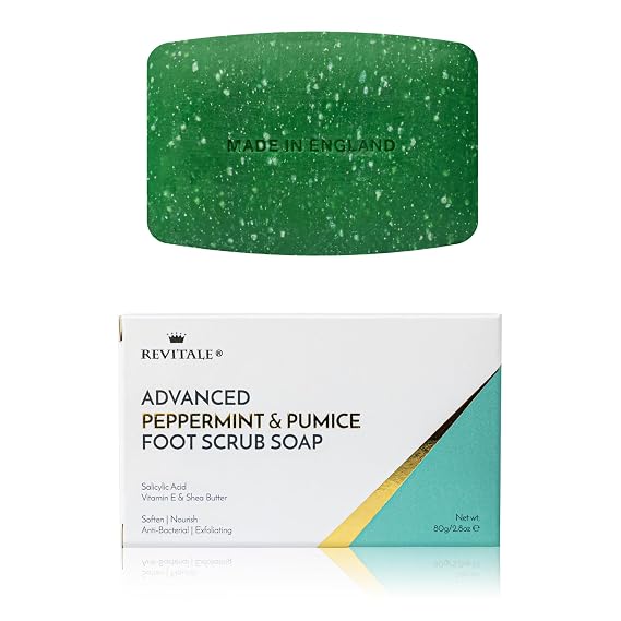 Revitale Advanced Peppermint & Pumice Foot Scrub Soap