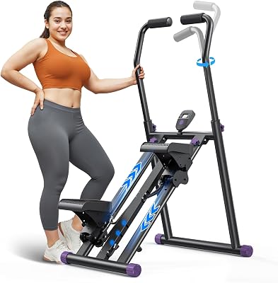 MERACH Stepper for Exercise, 330LBS Capacity Stair Stepper with Resistance for Home