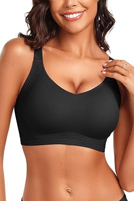 Vertvie Womens Seamless Wireless Push Up Bras with Support and Lift No Underwire Bralettes Full Coverage Sport Everyday Bra
