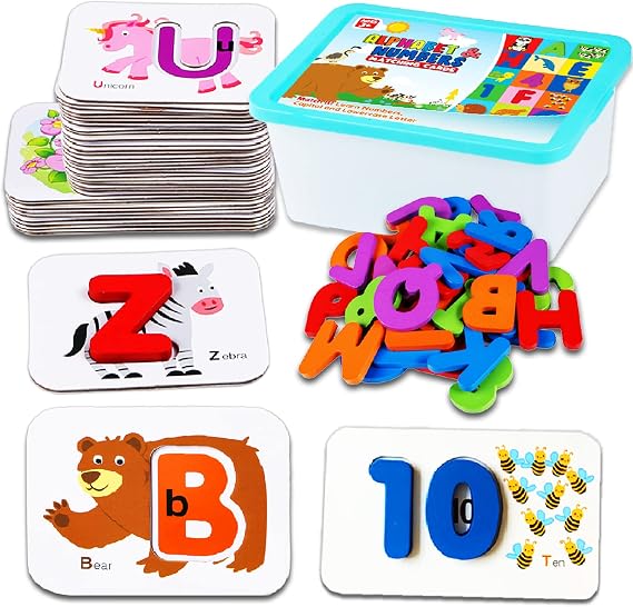 Toddler Alphabet Flash Cards - Preschool Activities Learning Toys