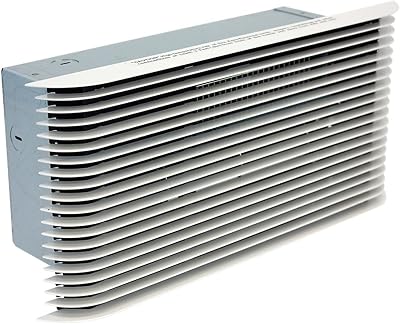 KING PAW2422-U-W Pic-A-Watt Wall Heater wUltra Grill, 2250W  240V, White