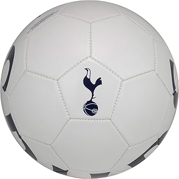 Maccabi Official Tottenham Hotspur FC Soccer Ball, Size 5 (White)