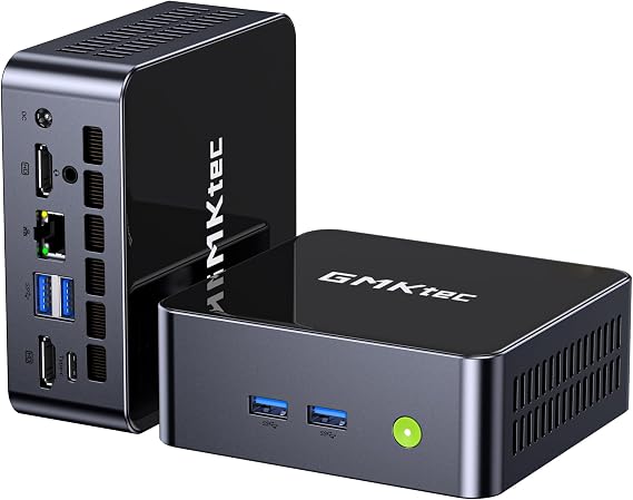 GMKtec M3 Pro Mini PC with Intel Core i5-13500H (12C/16T up to 4.7GHz) 16GB DDR4 RAM + 1TB NVMe SSD Mini Desktop PC with Triple 4K Display WiFi 6 BT 5.2 and USB-C