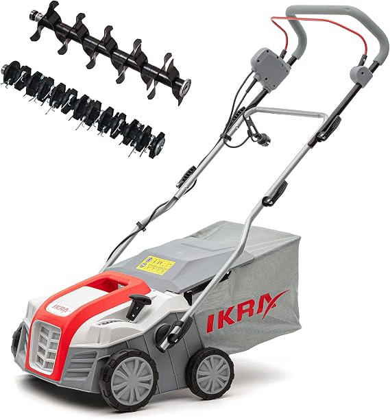 IKRA Electric Scarifier Lawn Aerator IEVL 2000 Working Width 40 cm 2000 W