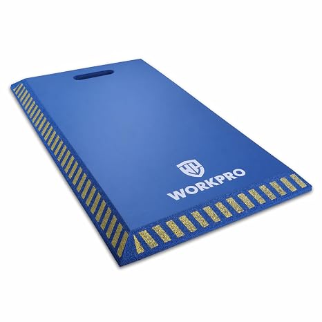 WORKPRO Extra Thick Kneeling Pad, Soft NBR Foam Knee Cushioning for Knees