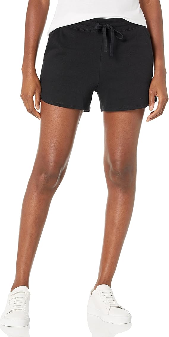 Amazon Essentials Women's Fleece Sweat Shorts with Pockets, 3.5" Inseam