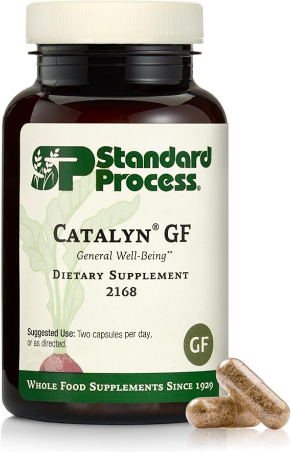 Standard Process Catalyn Gluten Free, 240ct Capsules, 120 Servings