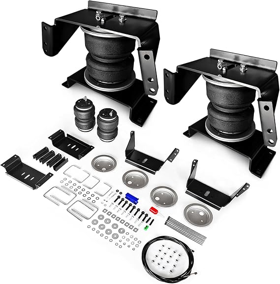 Air Spring Bags Suspension Kit Compatible with 1973-1974 C10/C20/C30, 1975-1986 Chevy C10/C20/C30 Dodge D100/200/250/300/350 F-100/150/250/350 GMC C15/25/35 OEM# 57215