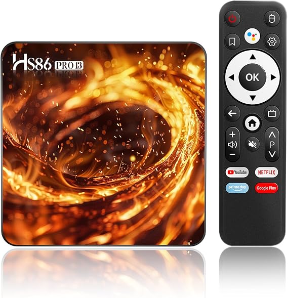 Android TV Box 14.0, 2026 Android Box 4K HDR10 2GB RAM 16GB ROM