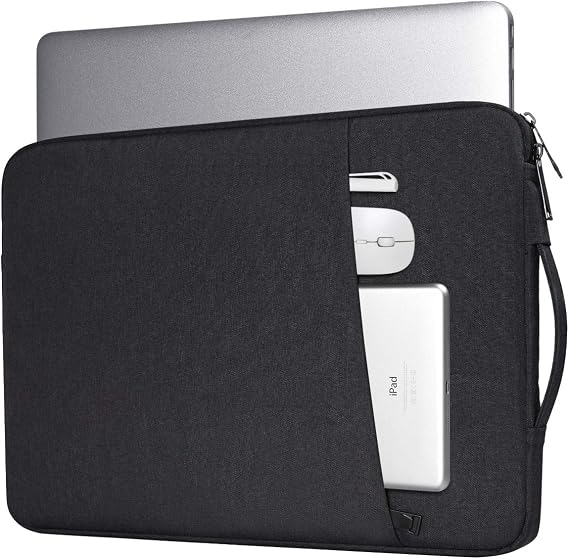 17.3 Inch Laptop Sleeve Case for Lenovo IdeaPad 3, HP Pavilion 17/Envy 17/OMEN 17/ HP Probook 470 G5, Acer Chromebook 17, Asus VivoBook 17.3/ Asus TUF Gaming Laptop Case Bag(Black)