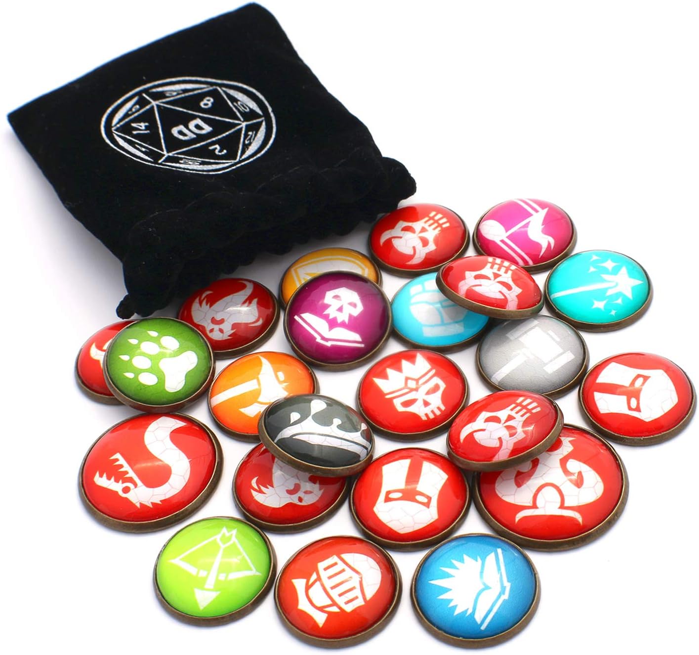 Dahan Dice D&D Tokens - NPC and Class Counters for Dungeons and Dragons