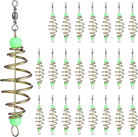 48 Pack Fishing Bait Cage, Carbon Steel Spring Coarse Lure Feeder
