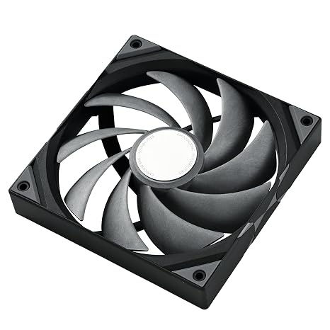 TRYX ROTA PRO 140 140mm Case Fan 4-Pin PWM LCP Material FDB Case Fan 1650RPM with 100.3CFM Airflow High-Performance Quiet Operation
