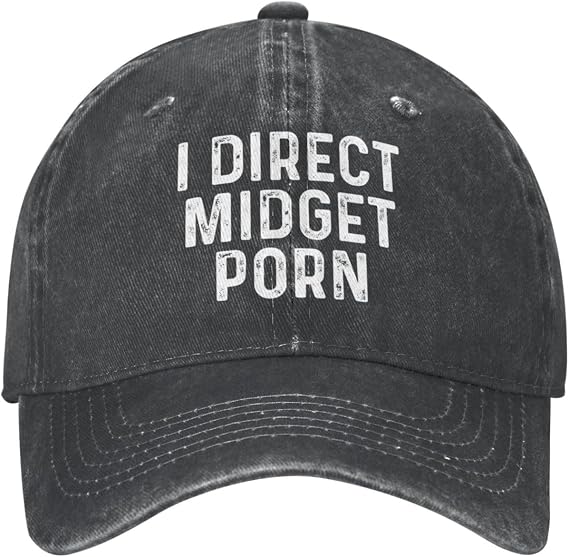 I Direct Midget Porn Hat for Men Baseball Cap Cool Cap