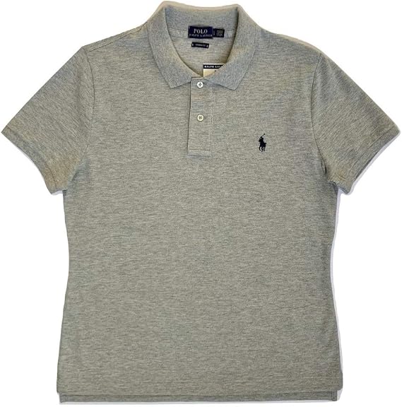 Ralph Lauren Womens Skinny Polo Pony Logo T-Shirt