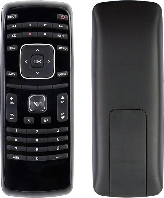 Universal XRT020 Remote Control Compatible with VIZIO TV D32hn-E0 D43n-E1 D32hn-D0 E280-B1 D32hn-E1 D39hn-E0 D60n-E3 D50n-E1 D28h-C1 D32h-C0 D32-D1 D24-D1 D24hn-D1 D40n-E3 D32hn-D1 D55n-E2 D32hnx-E1