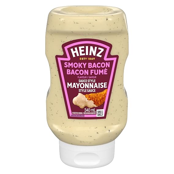 Heinz Smoky Bacon Mayonnaise Sauce, 340ml/11.9 oz