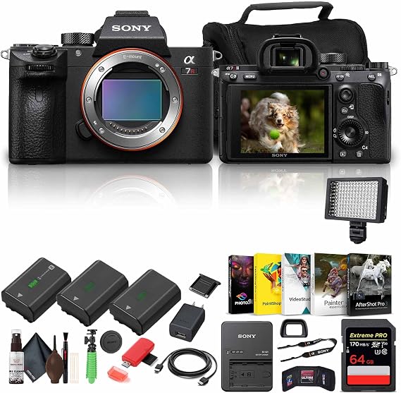 Sony Alpha 7R III Full-Frame Mirrorless Camera & Photo Software Bundle