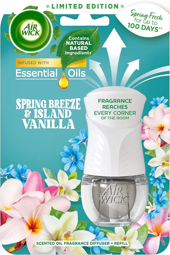 Air Wick LE Complete Spring Breeze and Island Vanilla teal