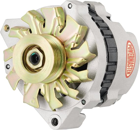 Powermaster - Alt GM CS130 Natural 140A XS VoltTM 6 grv Pulley Offset Left
