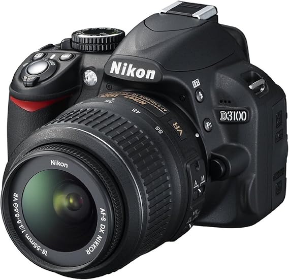 Nikon D3100 14.2MP Digital SLR Camera with 18-55mm f/3.5-5.6 Auto Focus-S DX VR Nikkor Zoom Lens - International Version
