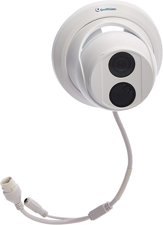 GeoVision GV-EBD2702 Automatic IR-cut filter Target Eyeball IP Dome, White - USA only