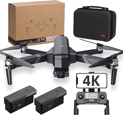 F11 4K PRO Drones with Camera for Adults 4K,2-Axis Gimbal,56min long Flight Time,GPS Auto Return Home,5GHz FPV Transmission,EIS Anti-Shake,Long Control Range, Brushless Motor, Auto Hover,with Carrycase