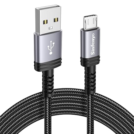 Micro USB Cable 2M Android Charger Cable 3A Fast Charging Lead