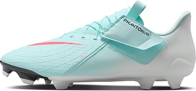 Nike Phantom GX 2 Academy EasyOn MG Low-Top Soccer Cleats FD6724-300, MintOff NoirAtomic Red