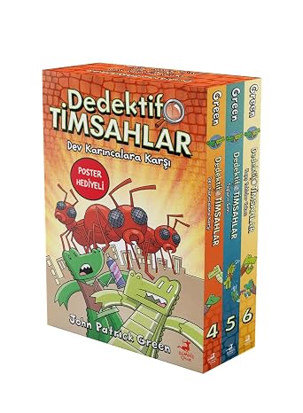 Dedektif Timsahlar 3 Kitaplık Kutulu Set (4-5-6)