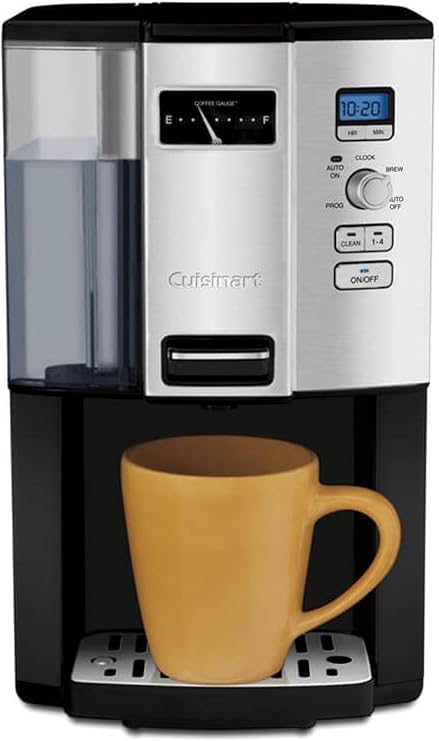 Cuisinart Coffee Maker, 12 Cup Programmable Drip Coffeemaker with Auto Shut-Off, Self cleaning, Home & Office Coffee Machine, DCC-3000NAS, Black