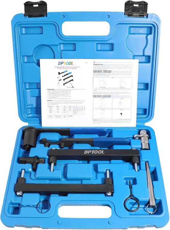 DPTOOL Camshaft Timing Tool Kit for Jaguar 3.2 3.5 4.0 4.2 V8 Petrol Engine
