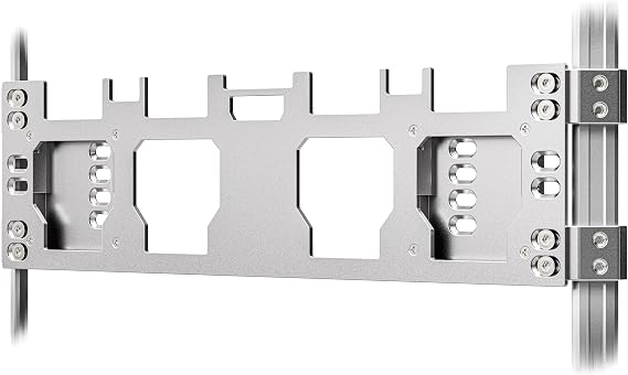 Alpha Engineered Milwaukee Packout Front & Side Mounting Plate - Silver