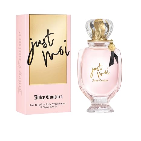 Juicy Couture Just Moi Womens Perfume - Amber Vanilla Eau de Parfum - Sweet & Confident Fragrance for Day to Evening Wear - Long-Lasting