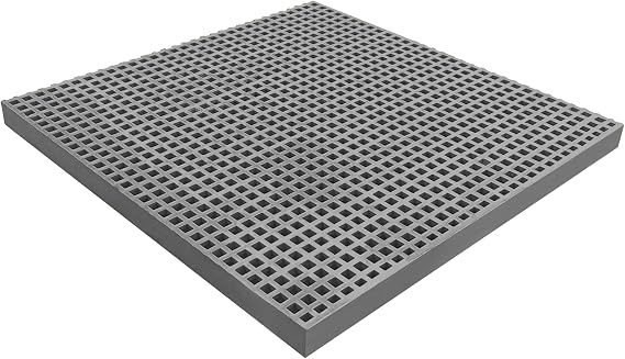24x24x1.5in Fiberglass Molded Grating Micro-Mesh High Strength