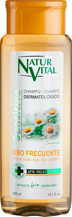 NaturVital Sensitive Shampoo Frequent Use Chamomile 300 ml (7349S)