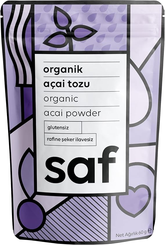 Saf Organik Acai Tozu 60 Gr