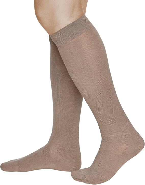 vitsocks Men's 80% MERINO WOOL Long Knee High Length Winter Socks, Warm Breathable Woollen Over-the-Calf Knee-Highs