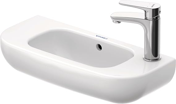 Duravit 07065000082 D-Code Hand rinse Basin, White