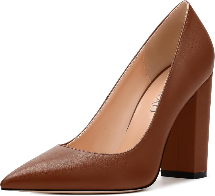 Women's Pumps, Pointed Toe High Heels Shoes for Women, Fashion Women's Pump Shoes for Party, Dress, Wedding and Office