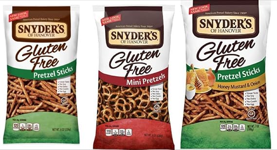 Snyders of Hanover Gluten Free Pretzel variety pack