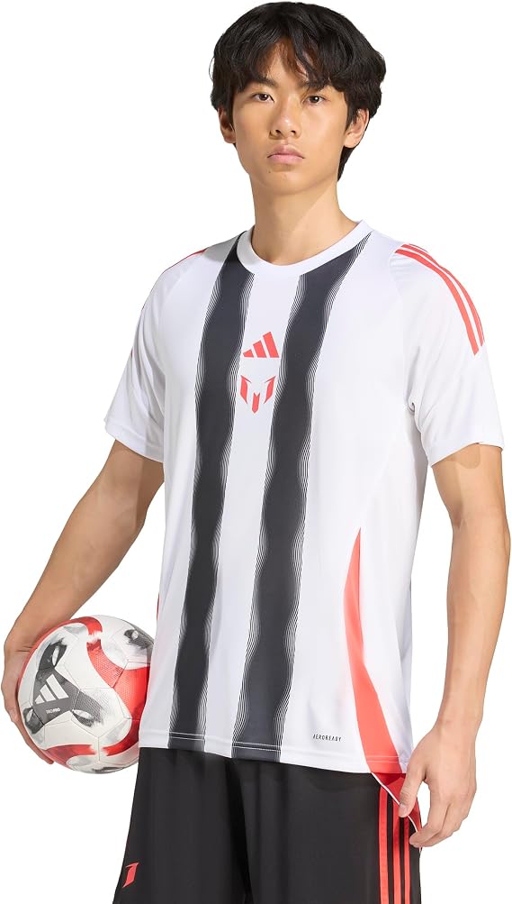 adidas Mens Messi Jersey Soccer Cleats - White