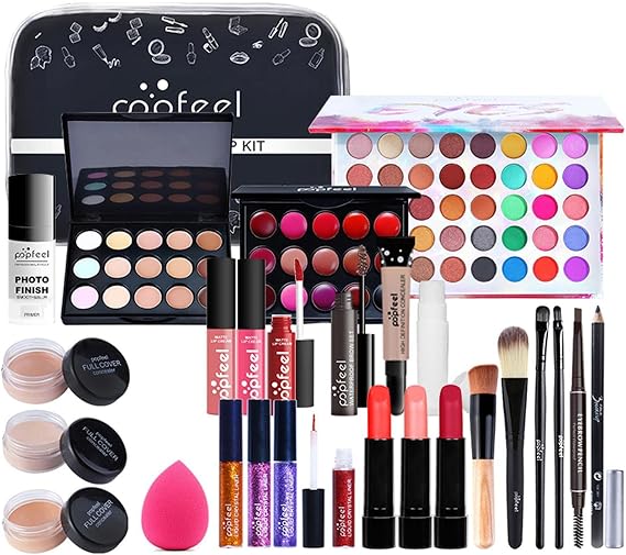 27PCS Makeup Set, Full Beauty Cosmetics Set, Sweatproof, All-in-One, Full Face Makeup, Popular, Makeup Kit, Beauty Cosmetics Set, Full Beauty Makeup Set, Cosmetics Set, For Women, For Beginners,